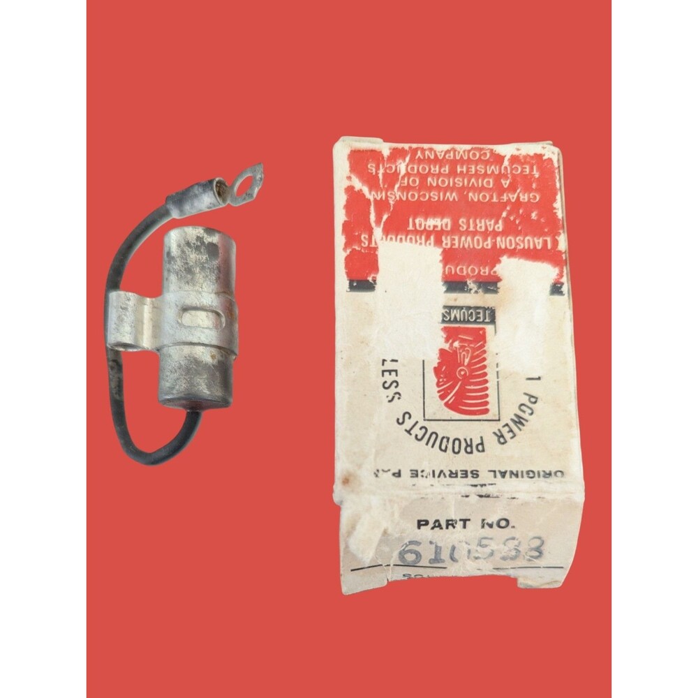 Tecumseh 610588 Condenser Genuine NOS OEM Part Lawnmower Tractor Power Equipment